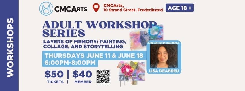 Painting, Collage, Storytelling – 18+ – St. Croix