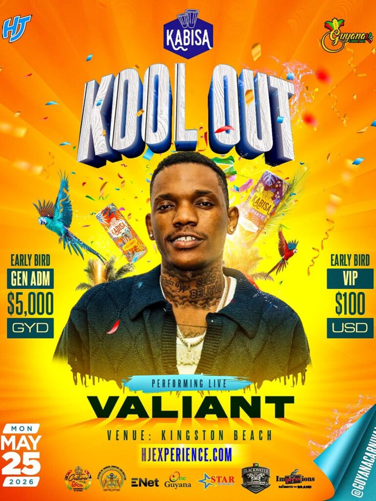 Valiant Live – Kabisa Kool Out – Guyana Carnival