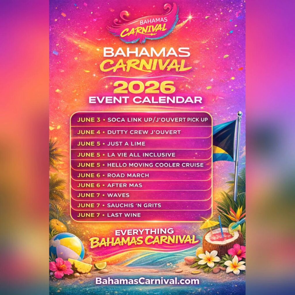 Bahamas Carnival 2026 Event Calendar