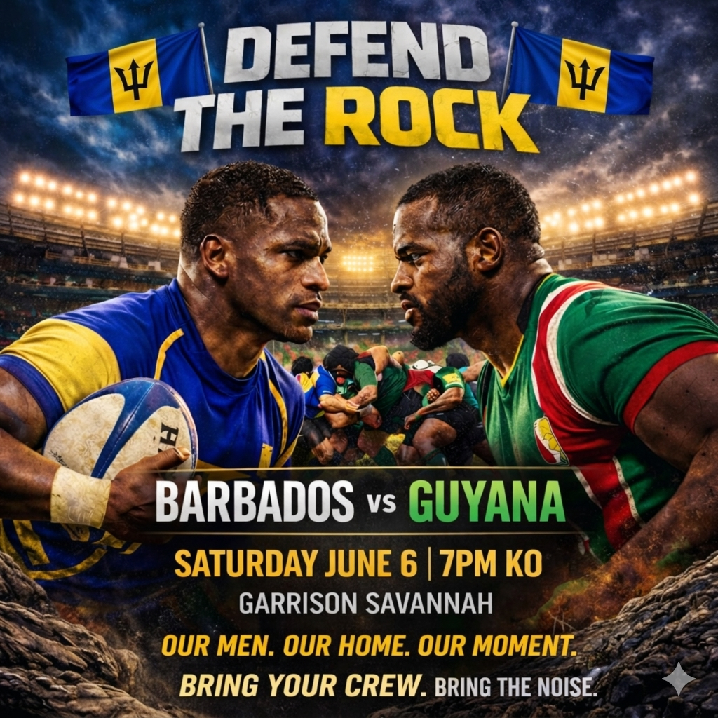 Barbados VS Guyana Rugby Match – Barbados