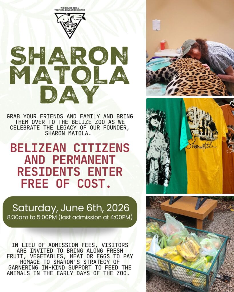 Sharon Matola Day – The Belize Zoo