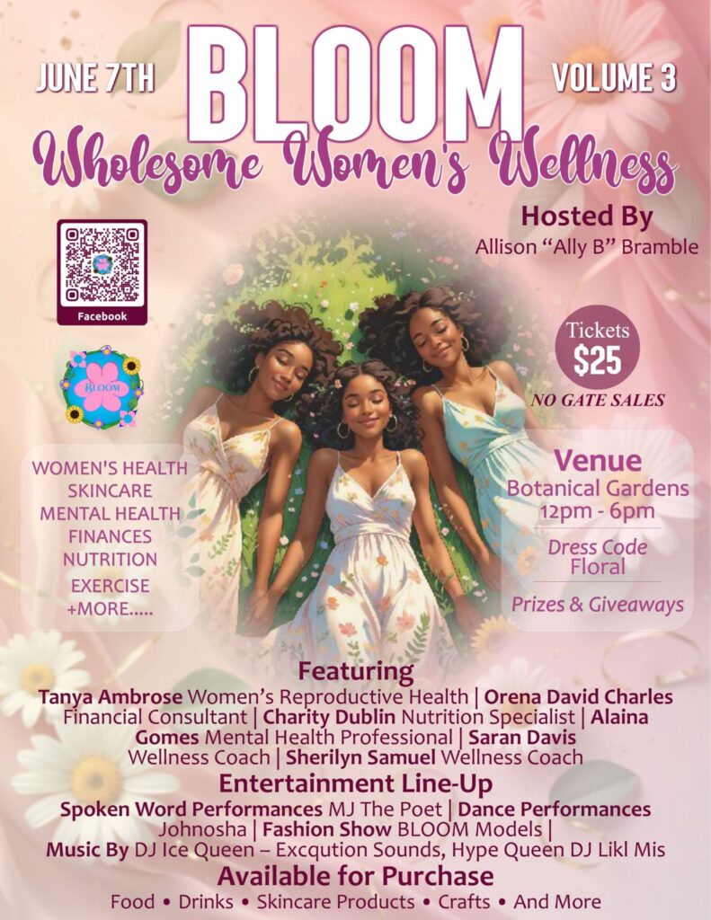 BLOOM Wholesome Women’s Wellness- Antigua