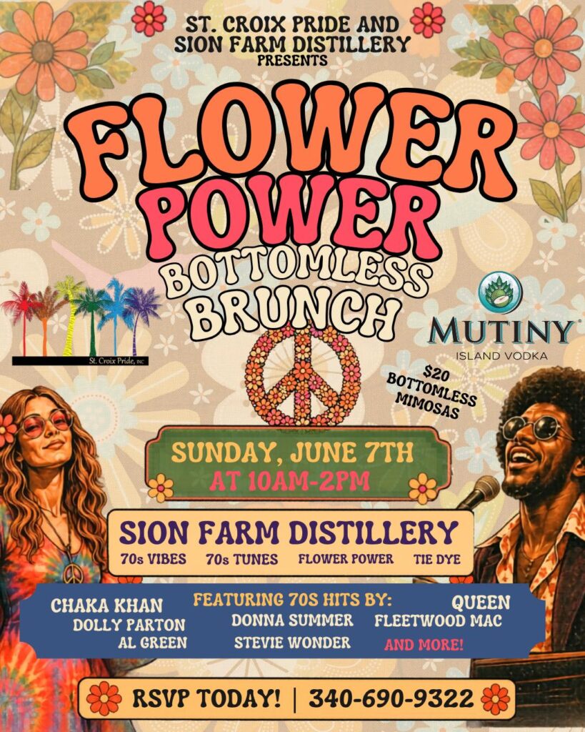 Flower Power Bottomless Brunch – St. Croix