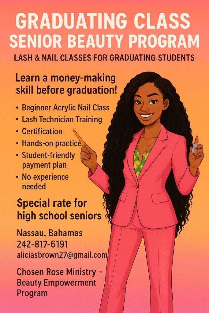 Lash & Nail Classes For Teens – Bahamas