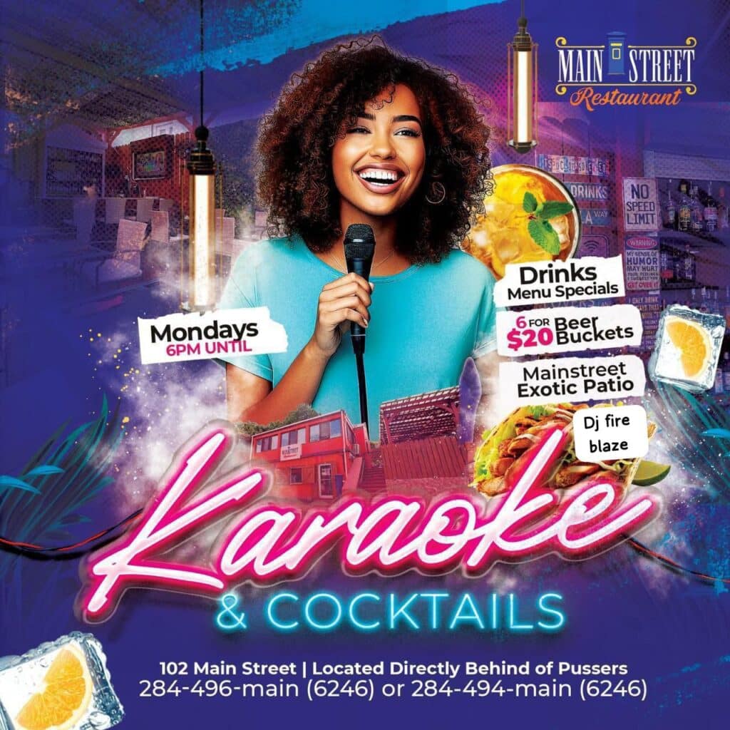 Karaoke Mondays – Tortola, BVI