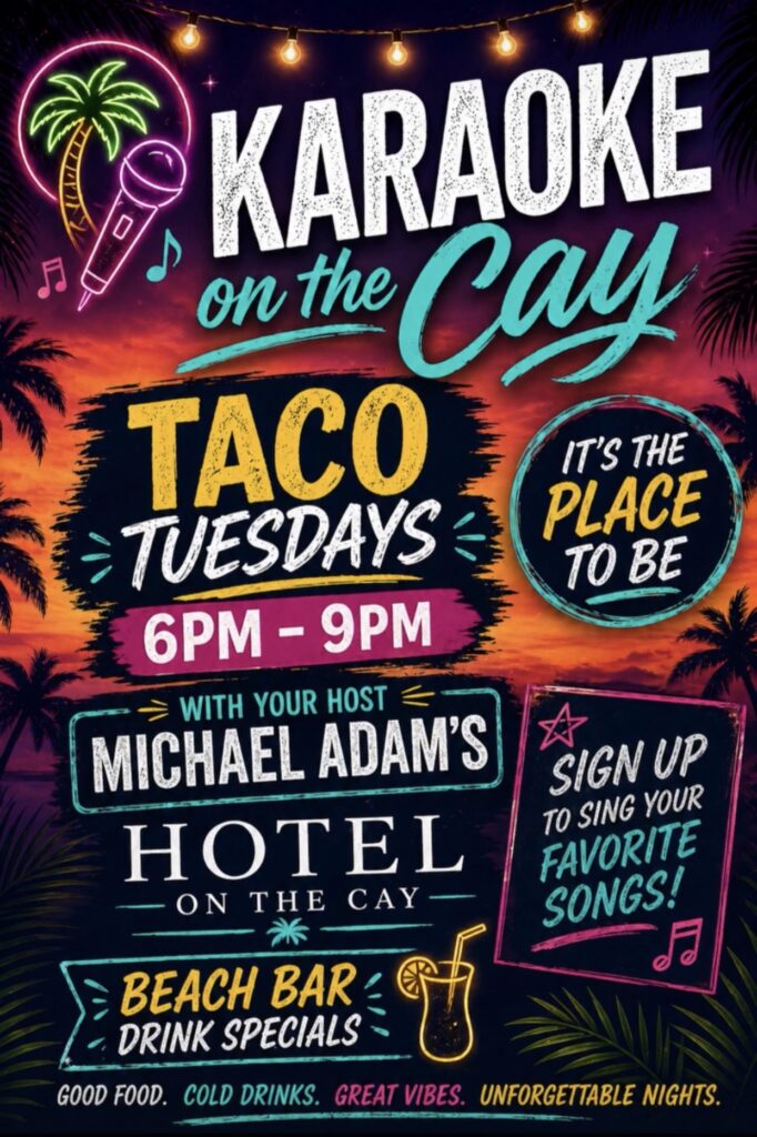 Karaoke On The Cay – St. Croix – USVI