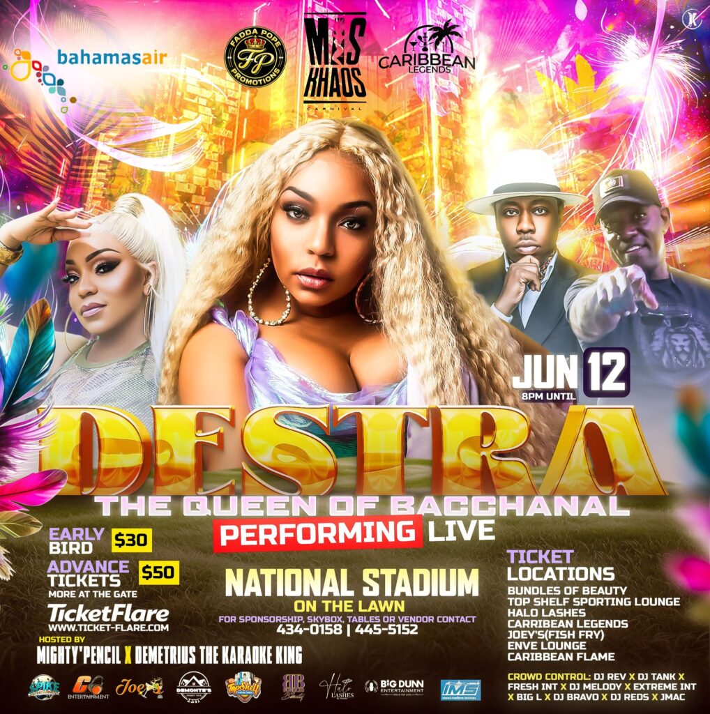 Destra “Queen Of Bacchanal” Live – Bahamas