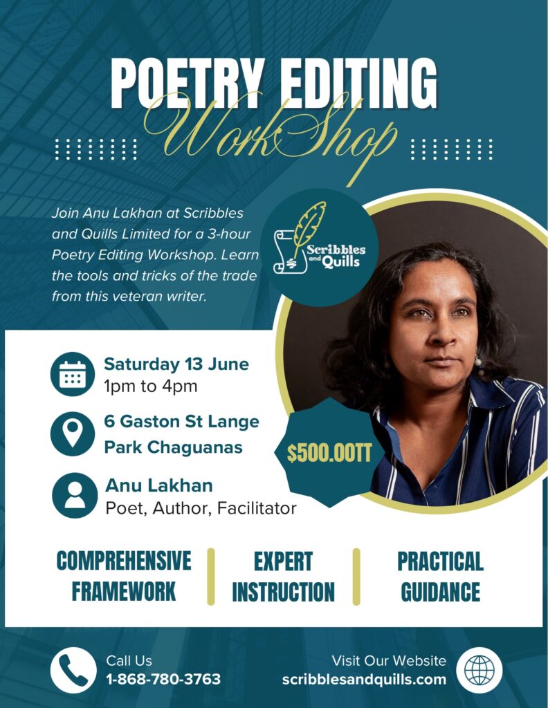 Poetry Editing Workshop – Trinidad