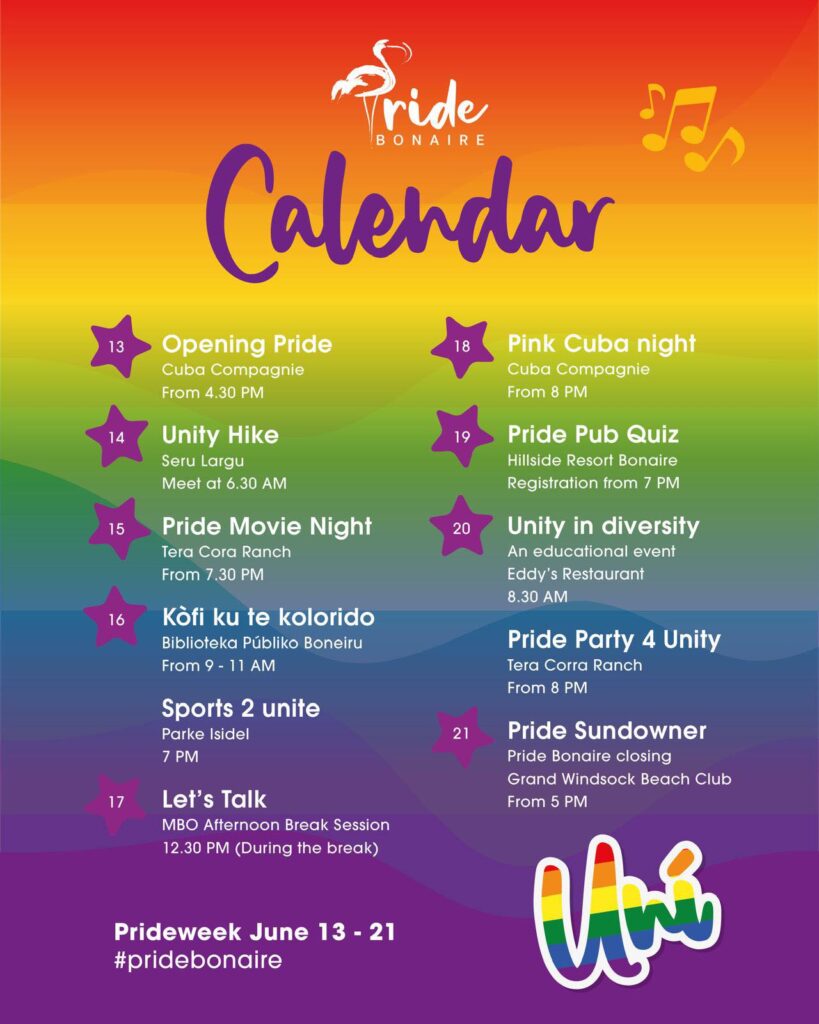 Pride Week Events – Bonaire