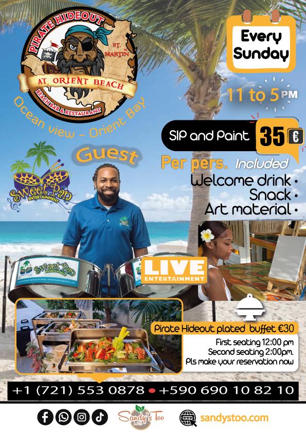 Sip and Paint Sundays – St. Martin