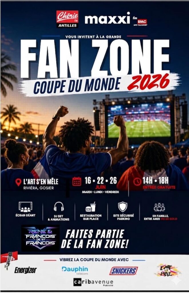 Support The French Team – FIFA – Guadeloupe