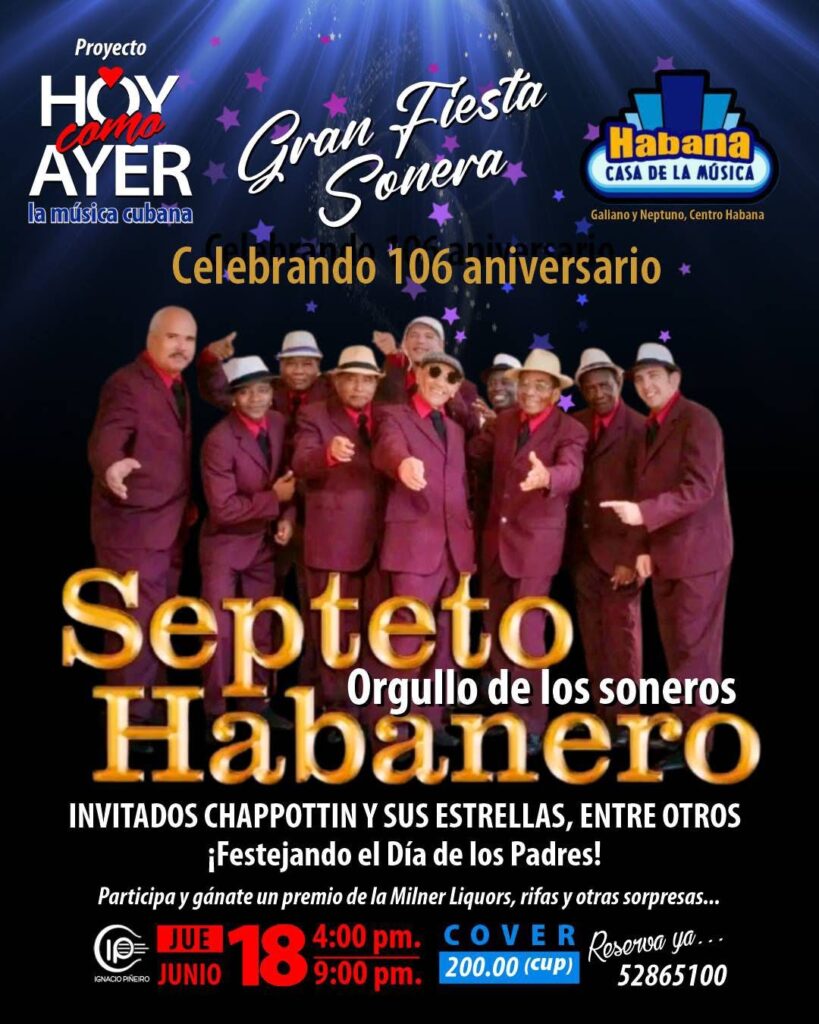 Grand Soneros Party – Father’s Day – Cuba