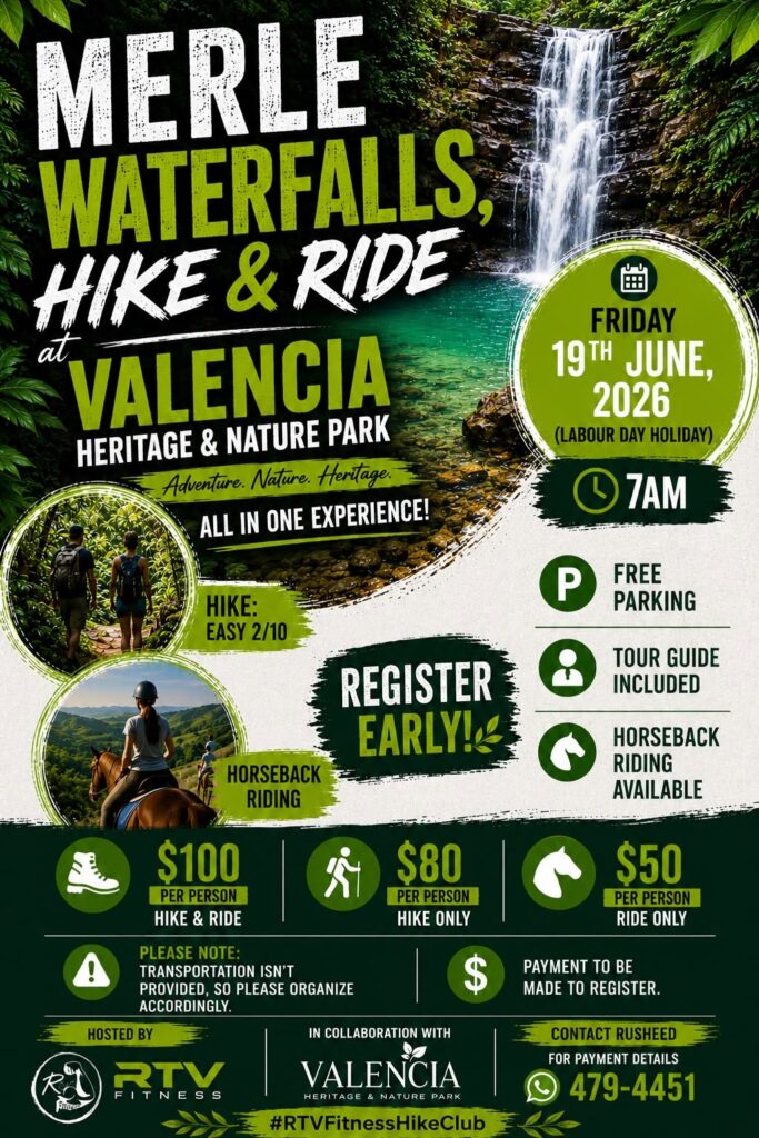 Merle Waterfalls Hike & Ride – Trinidad