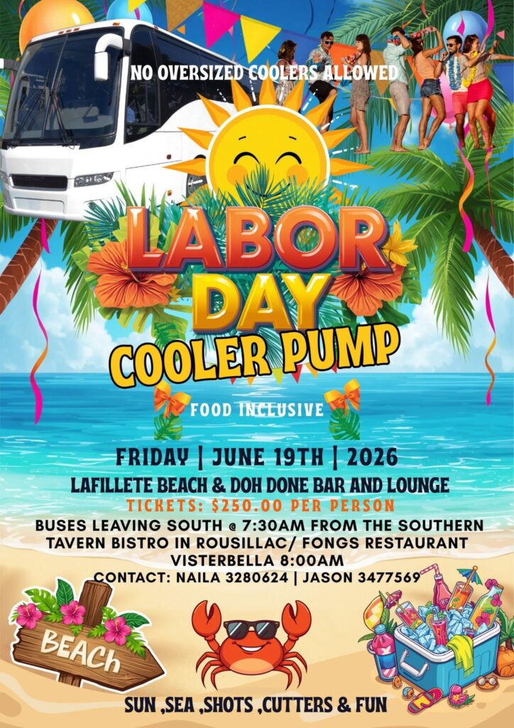 Labor Day Cooler Pump – Trinidad