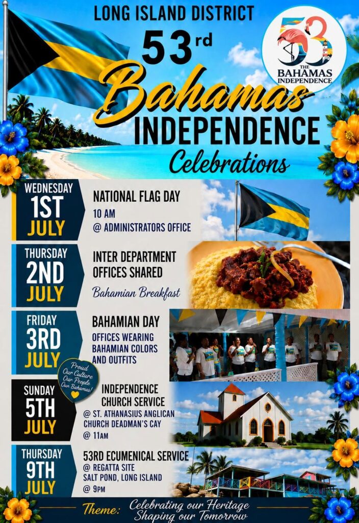 Independence Events – Long Island, Bahamas