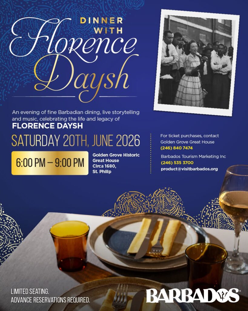 Dinner With Florence Daysh – Barbados