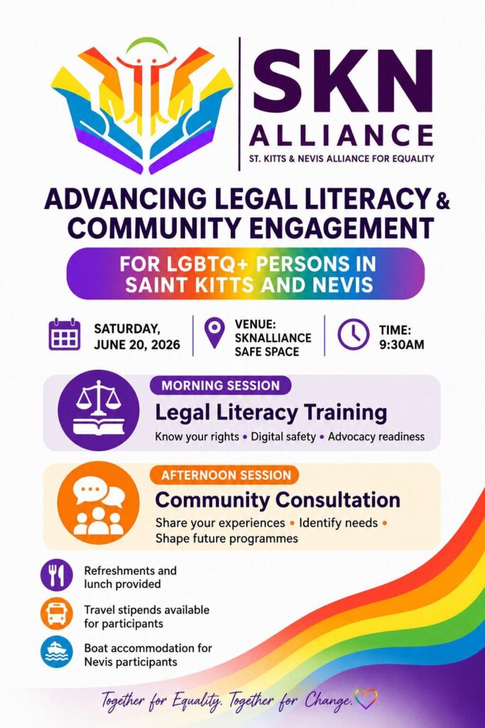 Legal Literacy & Community – LGBTQ – St. Kitts