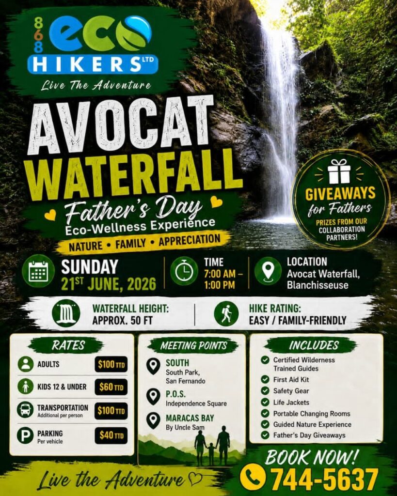 Waterfall Father’s Day Experience – Trinidad