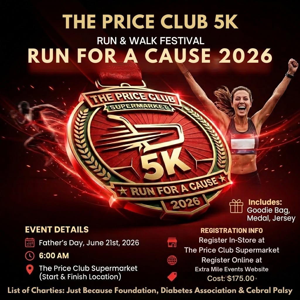 The Price Club 5K Run/Walk – Trinidad