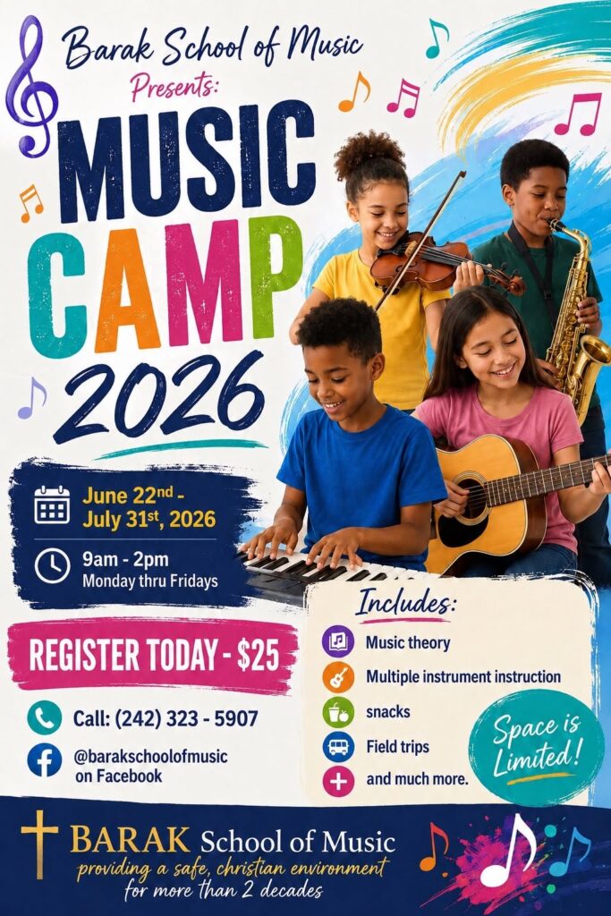 Music Camp 2026 – Register – Bahamas