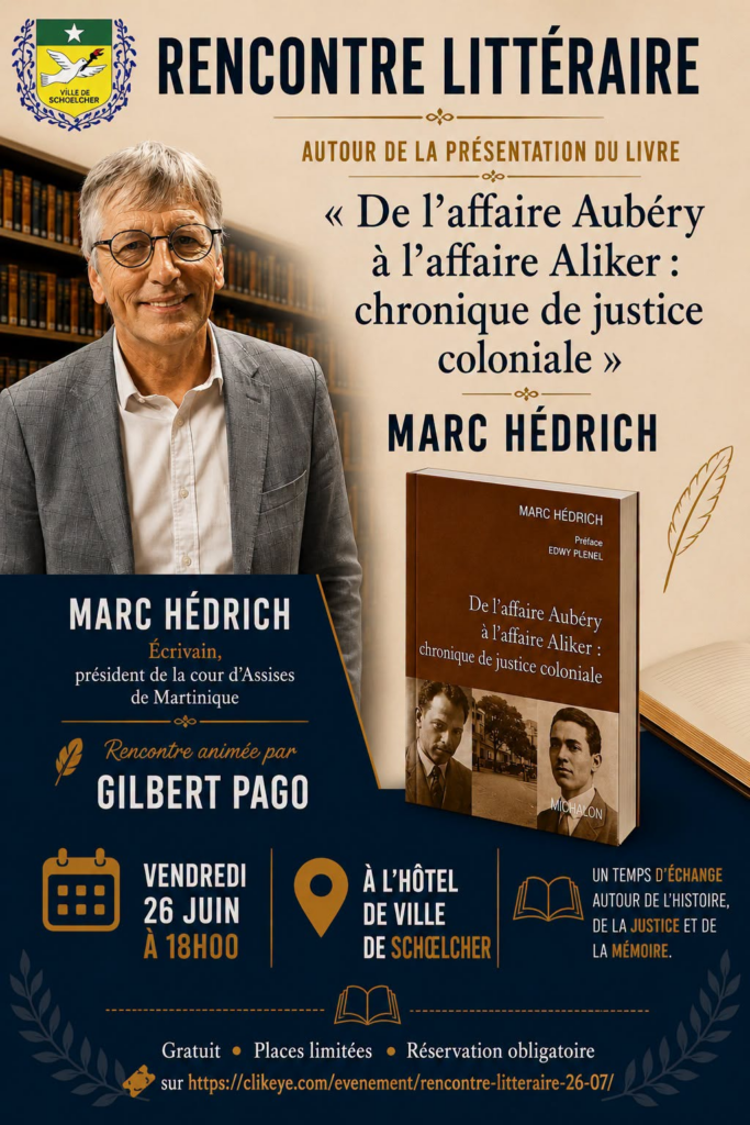 Book – Chronicle Of Colonial Justice – Martinique