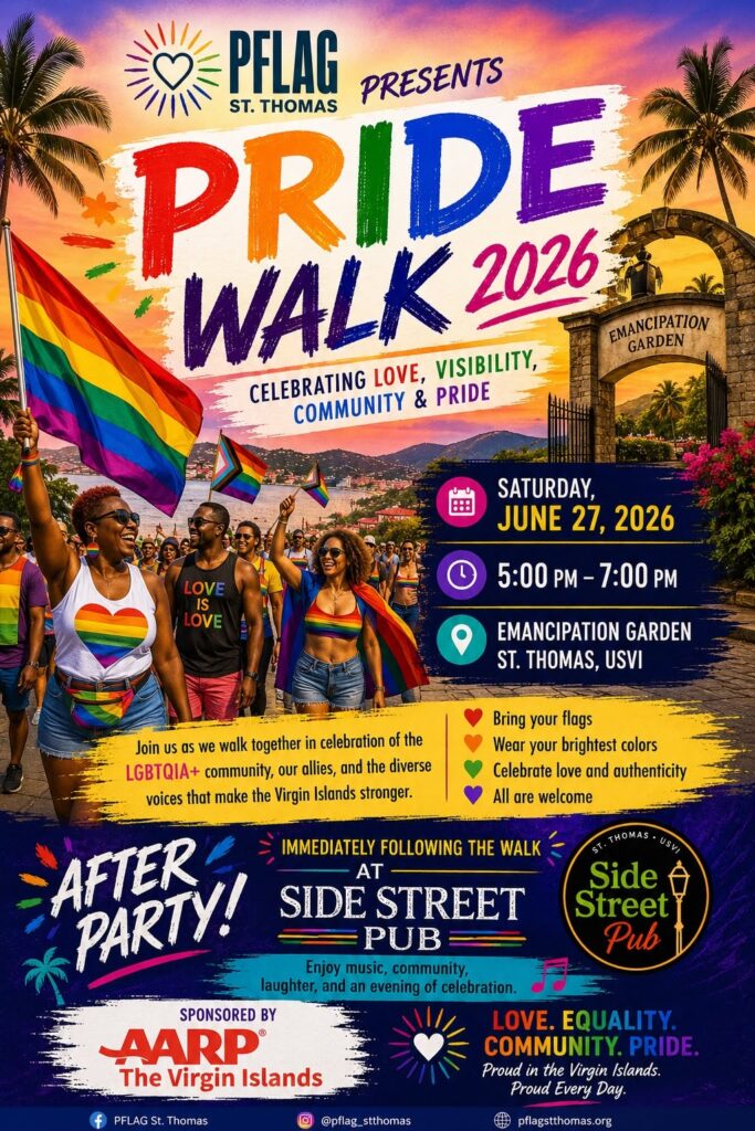 Pride Walk 2026 – St. Thomas, USVI