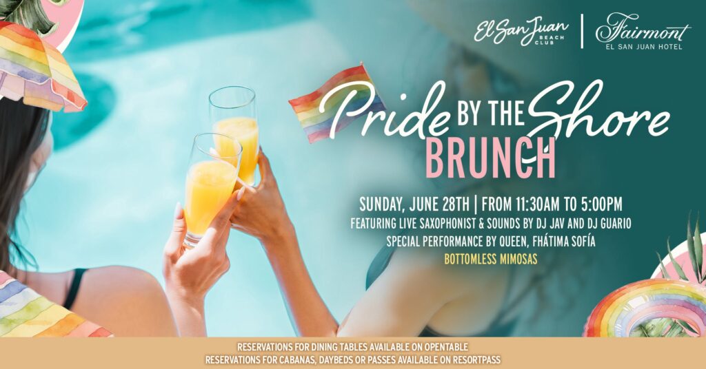 Pride By The Shore Brunch – Puerto Rico