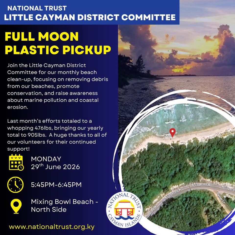 June Full Moon Plastic Pick-Up – Cayman Islands