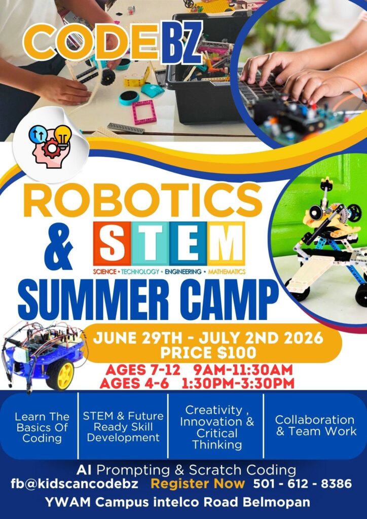 STEM & Robotics Summer Camp – Belize