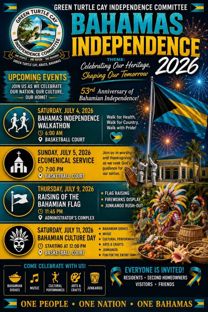 Independence Events – Green Turtle Cay, Bahamas