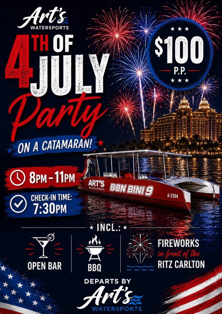 4th Of July Catamaran Party – Aruba