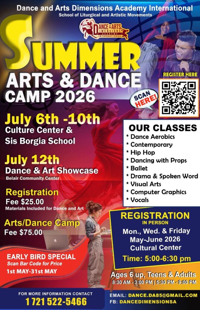 Summer Dance & Art Camp – St. Maarten
