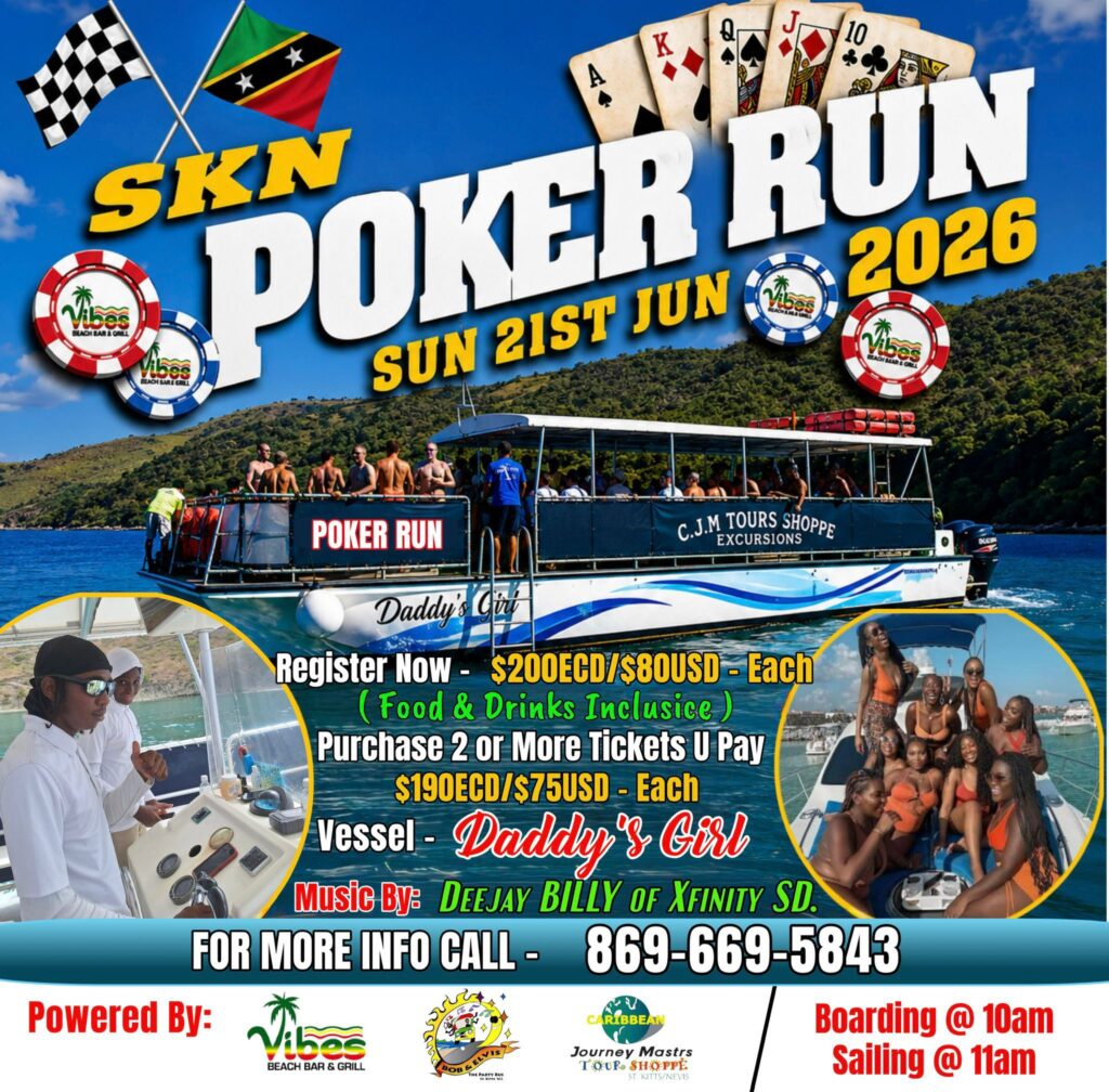 Poker Run – Daddy’s Girl Vessel – St. Kitts & Nevis