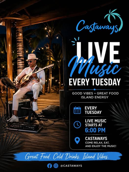 Live Music Every Tuesday – Turks and Caicos