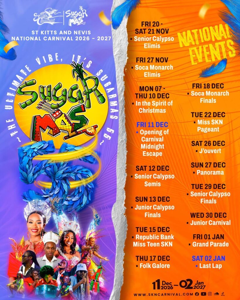 St. Kitts & Nevis Carnival – National Events