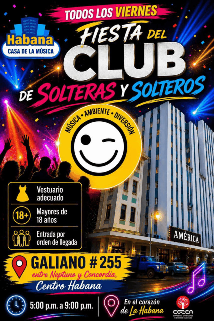 Singles Club Party – Cuba