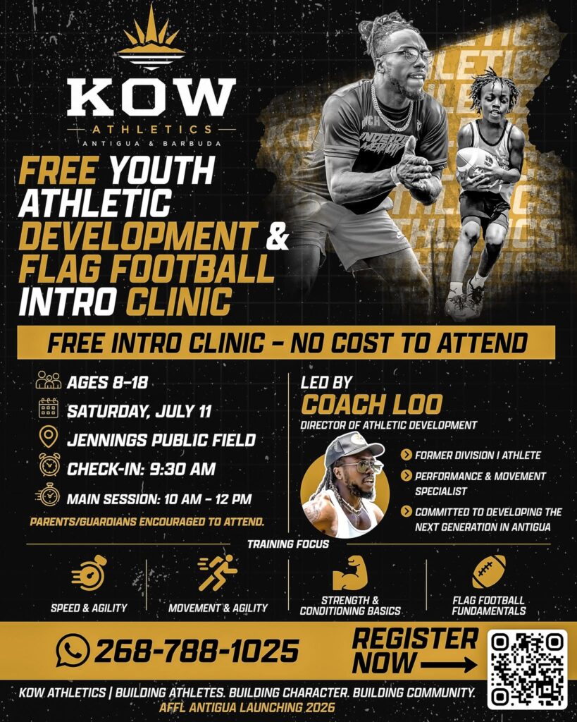 Athletic Development & Flag Football – Antigua