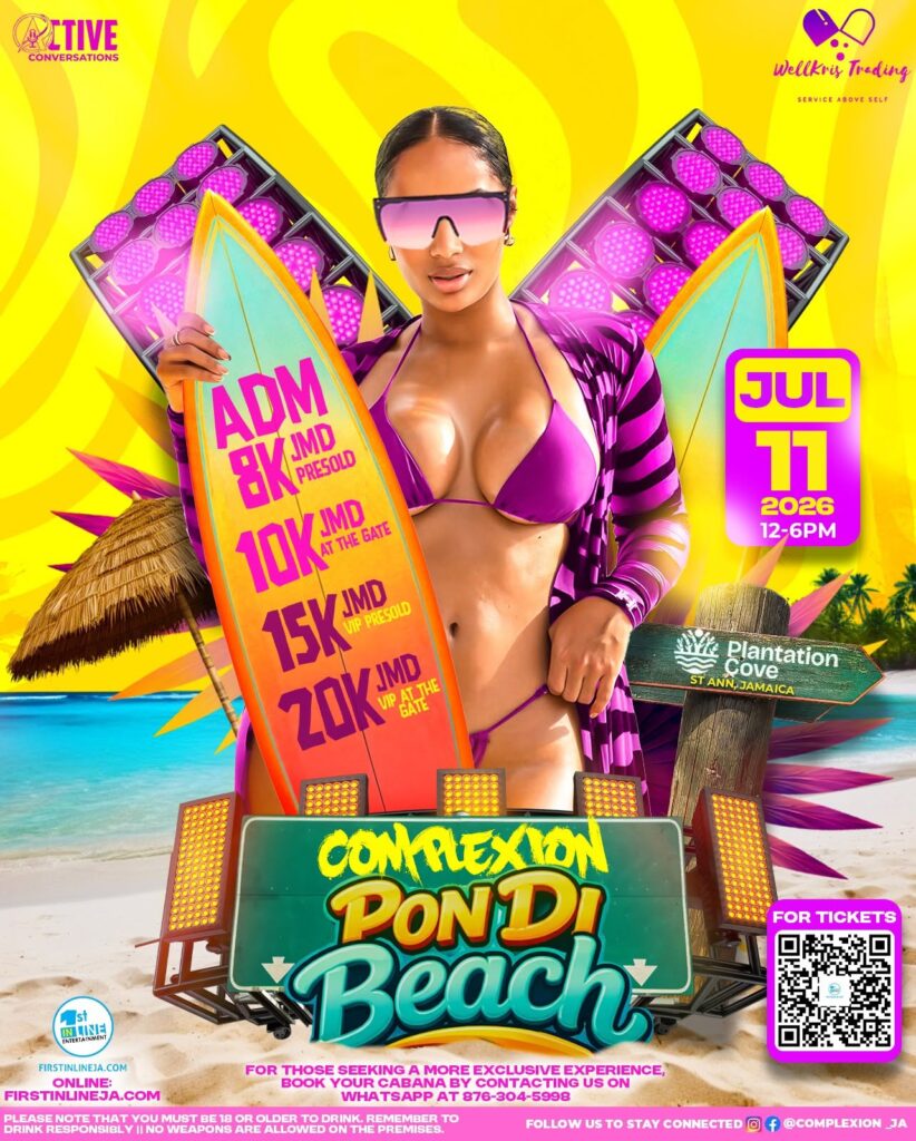 Complexion Pon Di Beach Fete – Jamaica