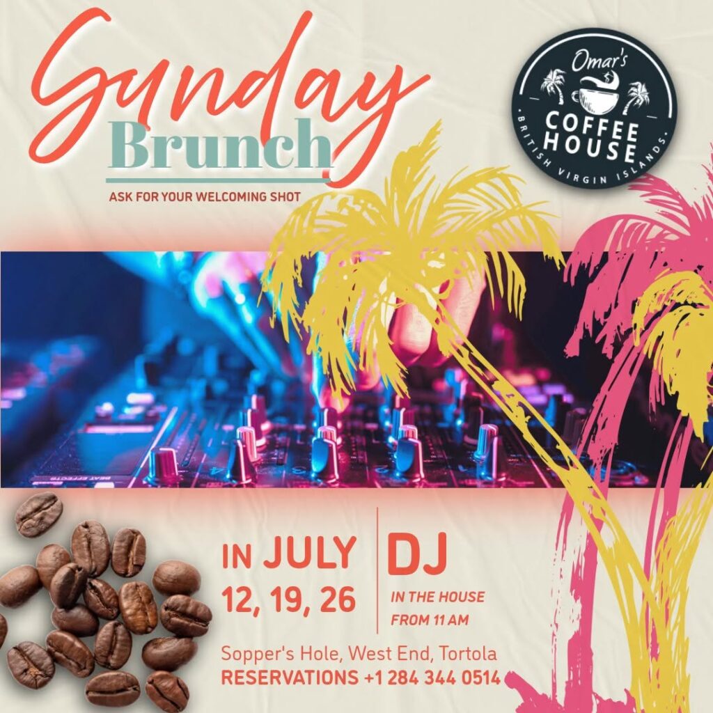Sunday Brunch – Tortola, British Virgin Islands