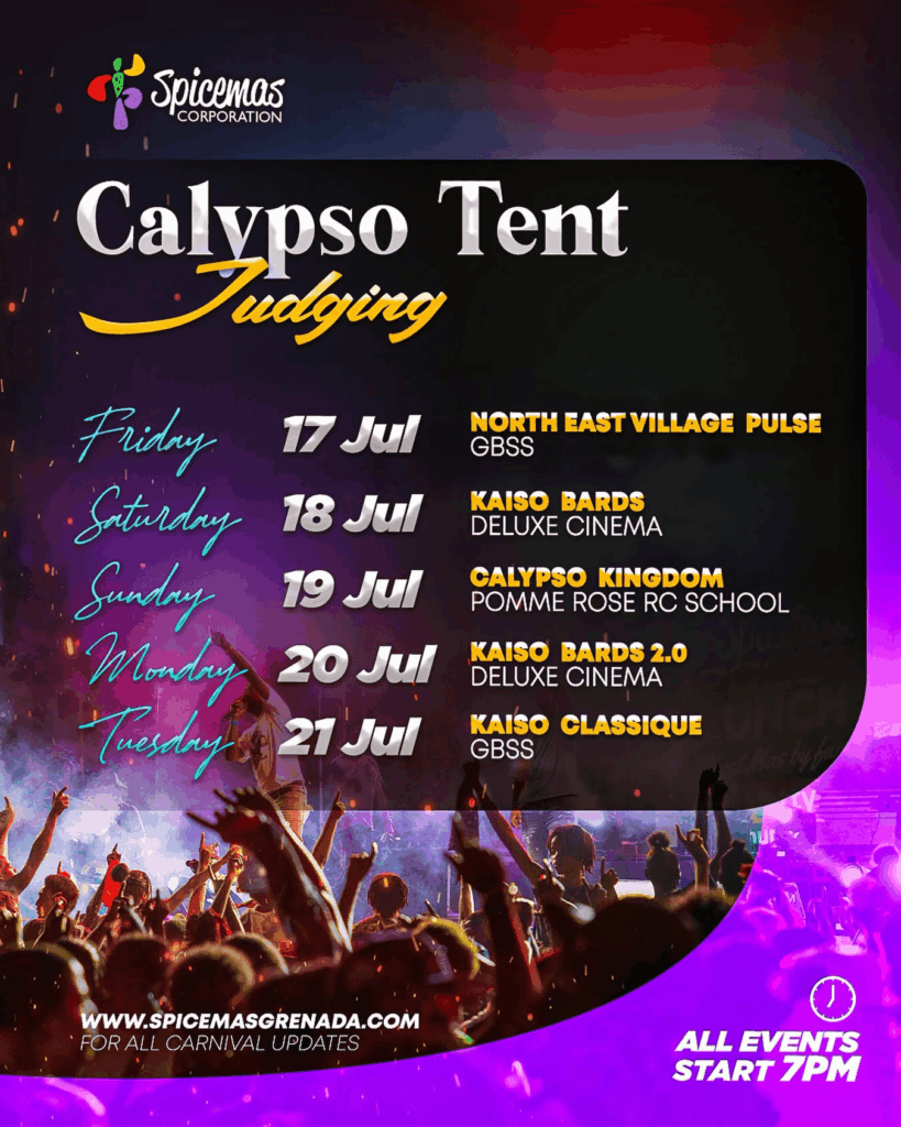  Calypso Tent Judging – Grenada