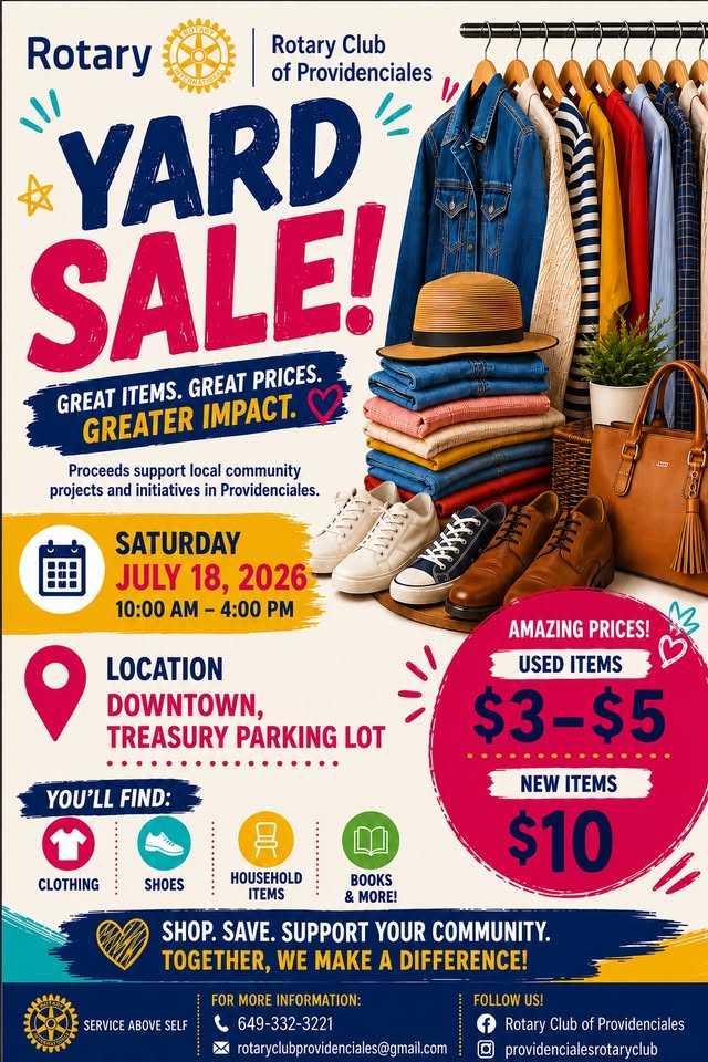 Rotary Yard Sale – Turks & Caicos