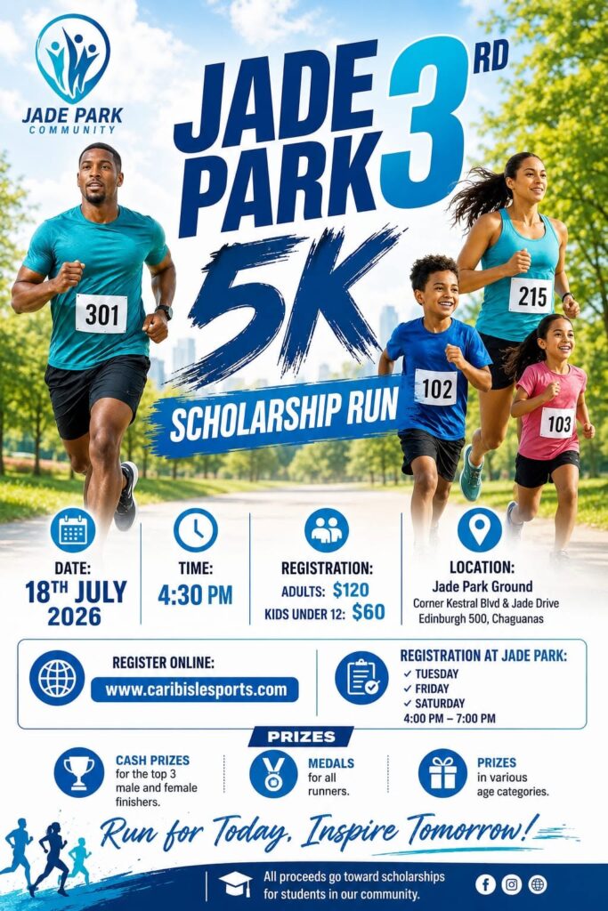 Jade Park 5K Scholarship Run – Trinidad