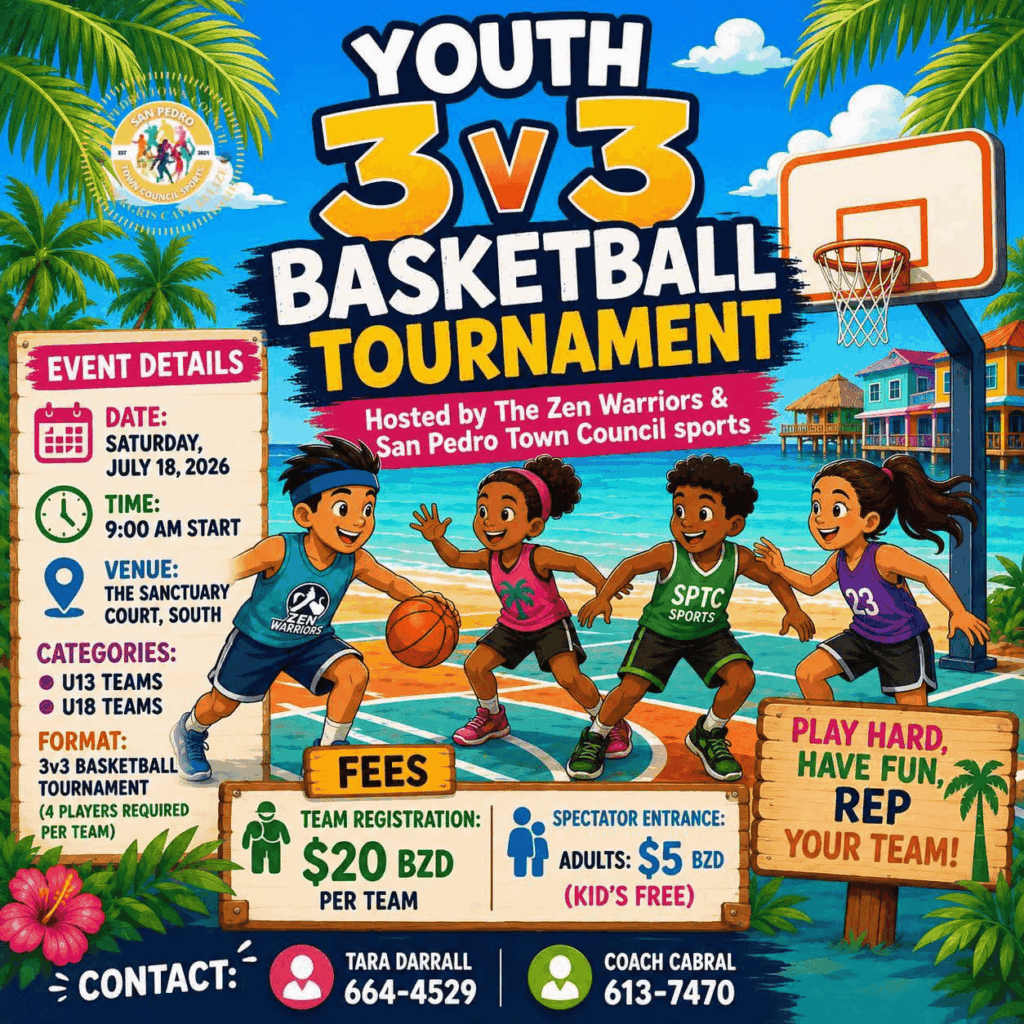 Youth 3 V 3 Basketball Tournament – Belize