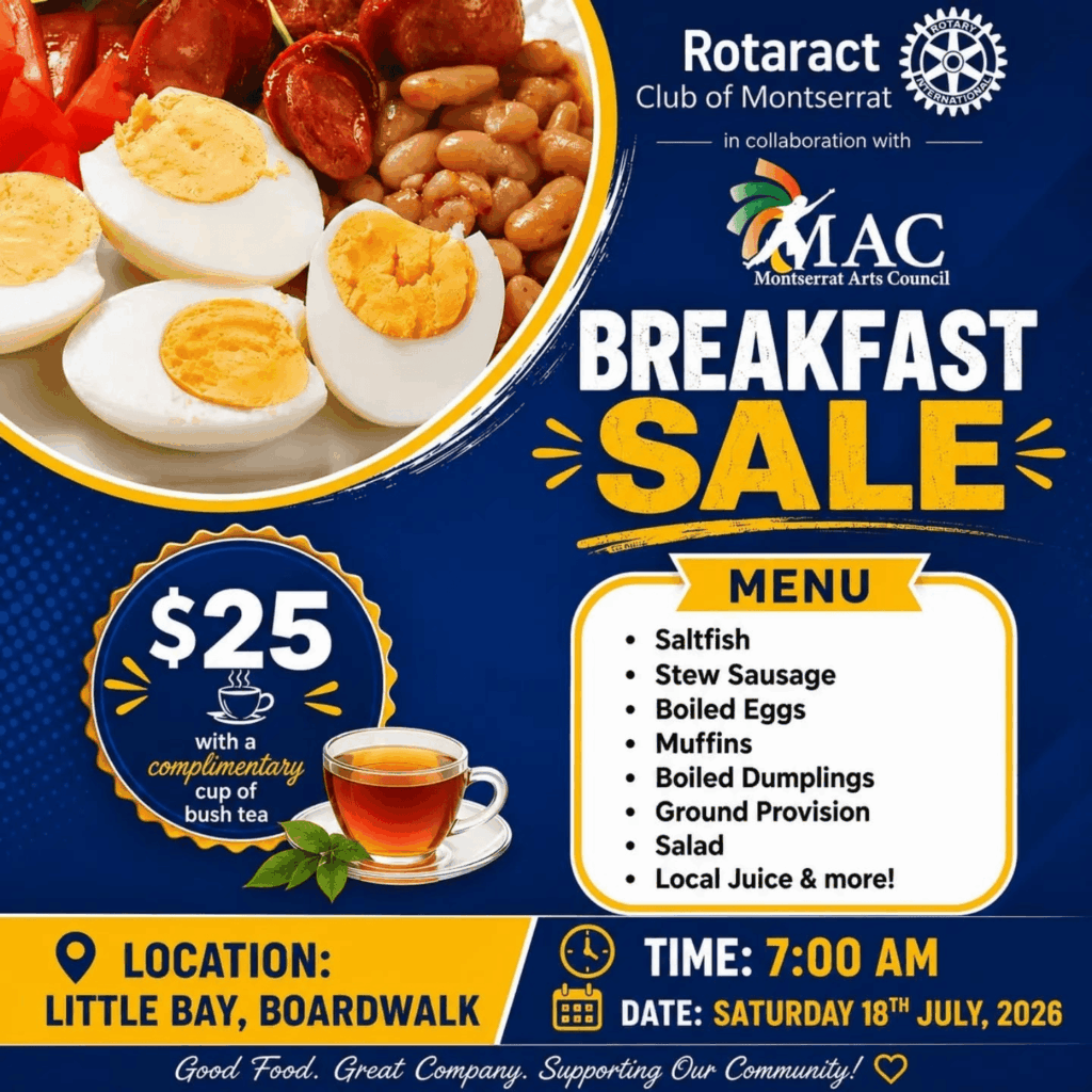 Rotaract Breakfast Sale – Montserrat