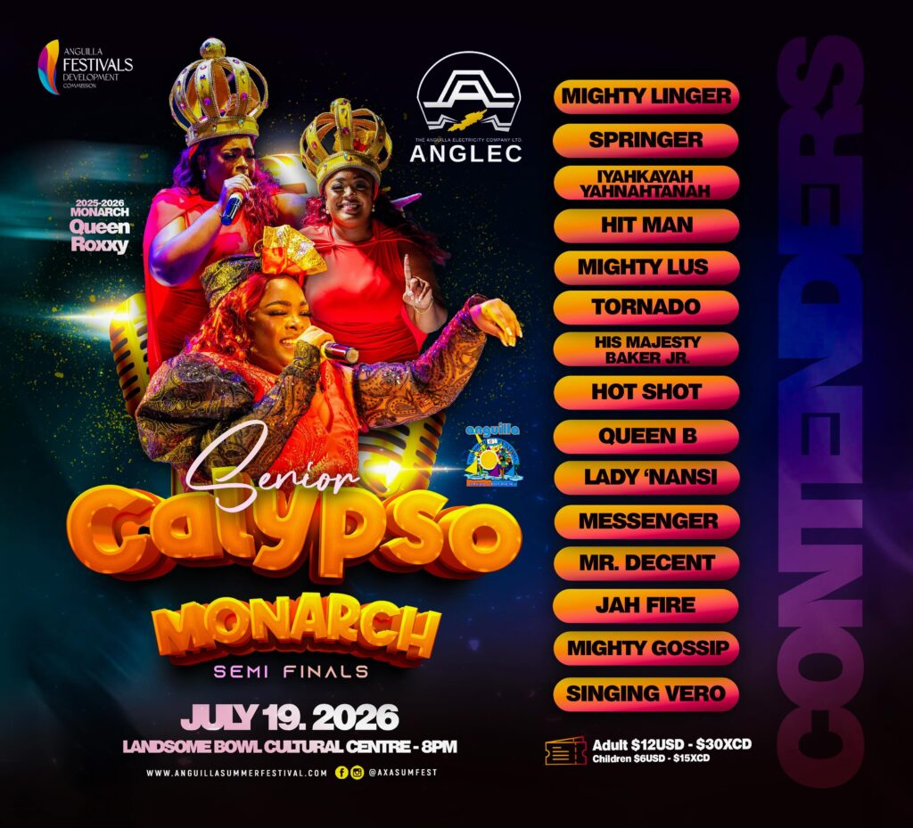 Senior Calypso Monarch Semi-Finals – Anguilla