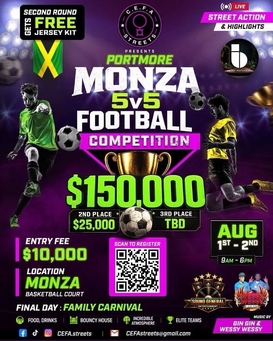 Monza 5v5 Football Competition – Jamaica