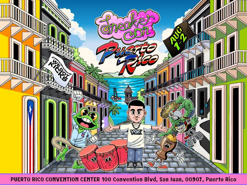 Sneaker Con Puerto Rico