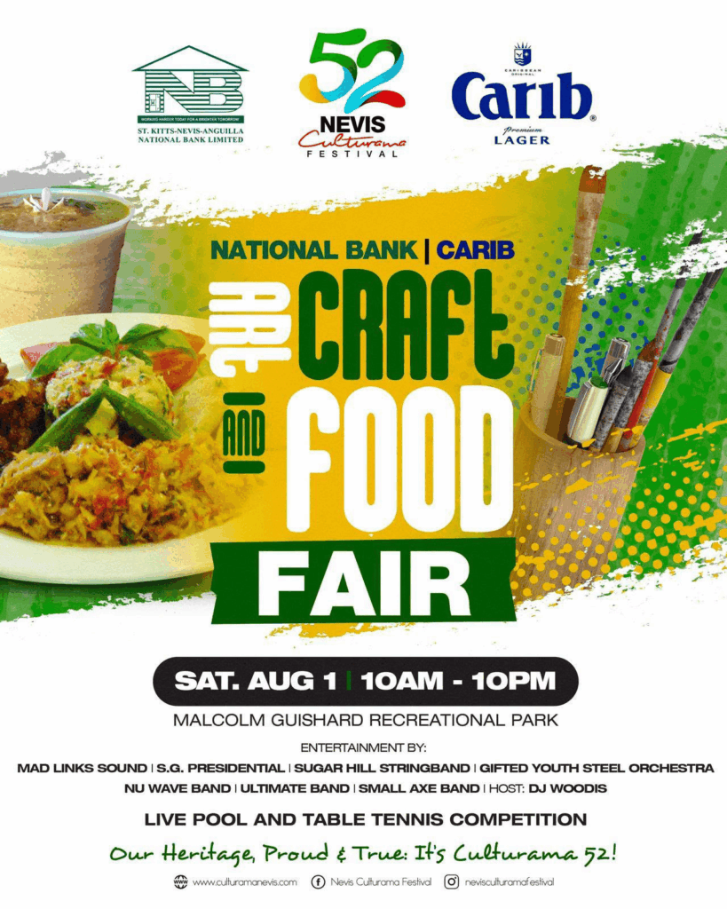 Art Craft & Food Fair – Nevis Culturama