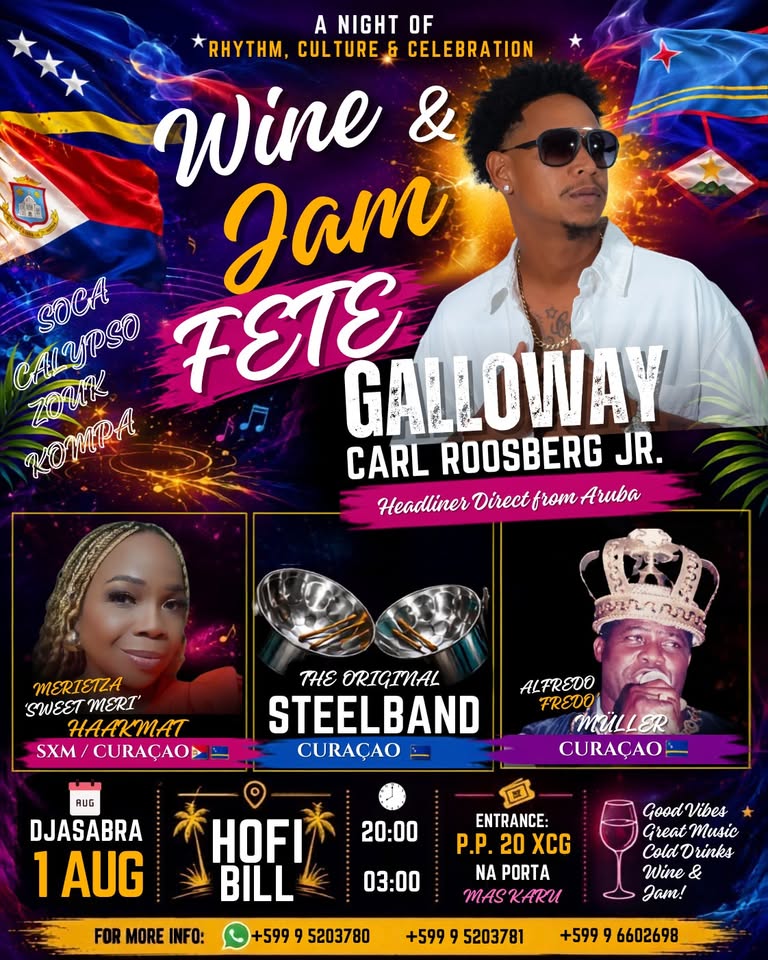 Wine & Jam Fete – Curacao