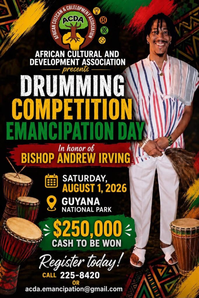 Emancipation Drumming Competition – Guyana